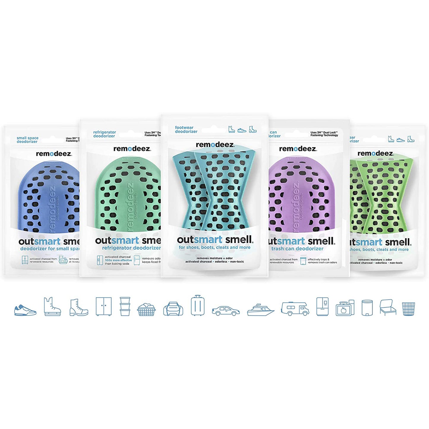Blue Shoe Deodorizer